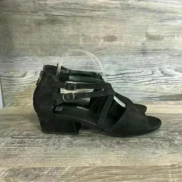 Eileen Fisher Vero Cuoio Double Strap Sandals - Picture 11 of 11